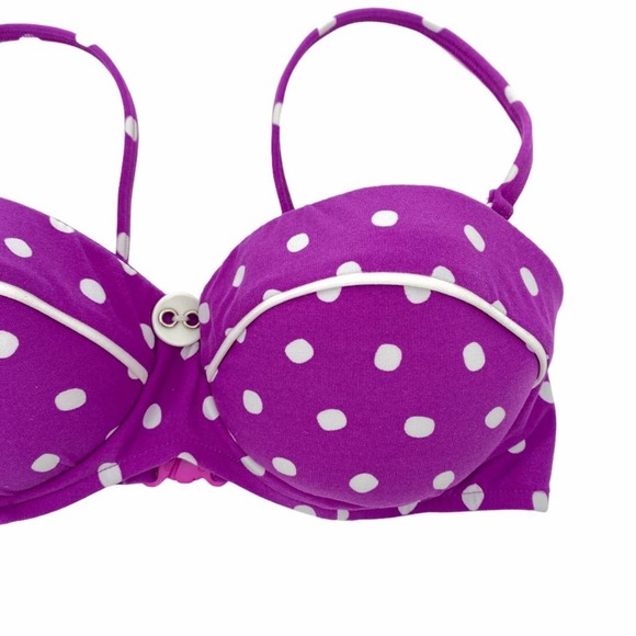 Seafolly Australia La Vita Bustier Orchid Purple - Picture 5 of 12